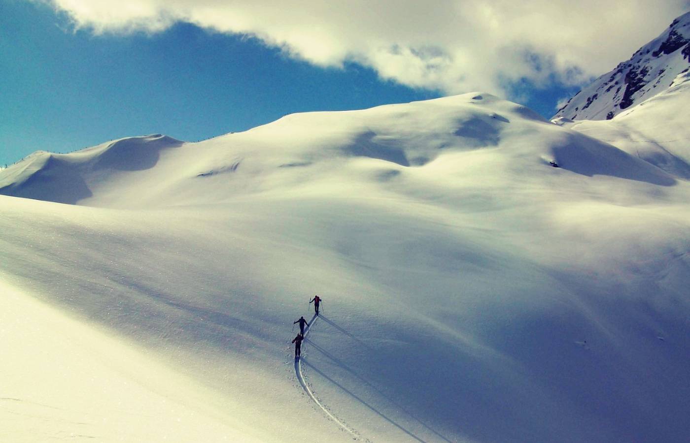 Ski mountaineering week in the Pflersch Valley