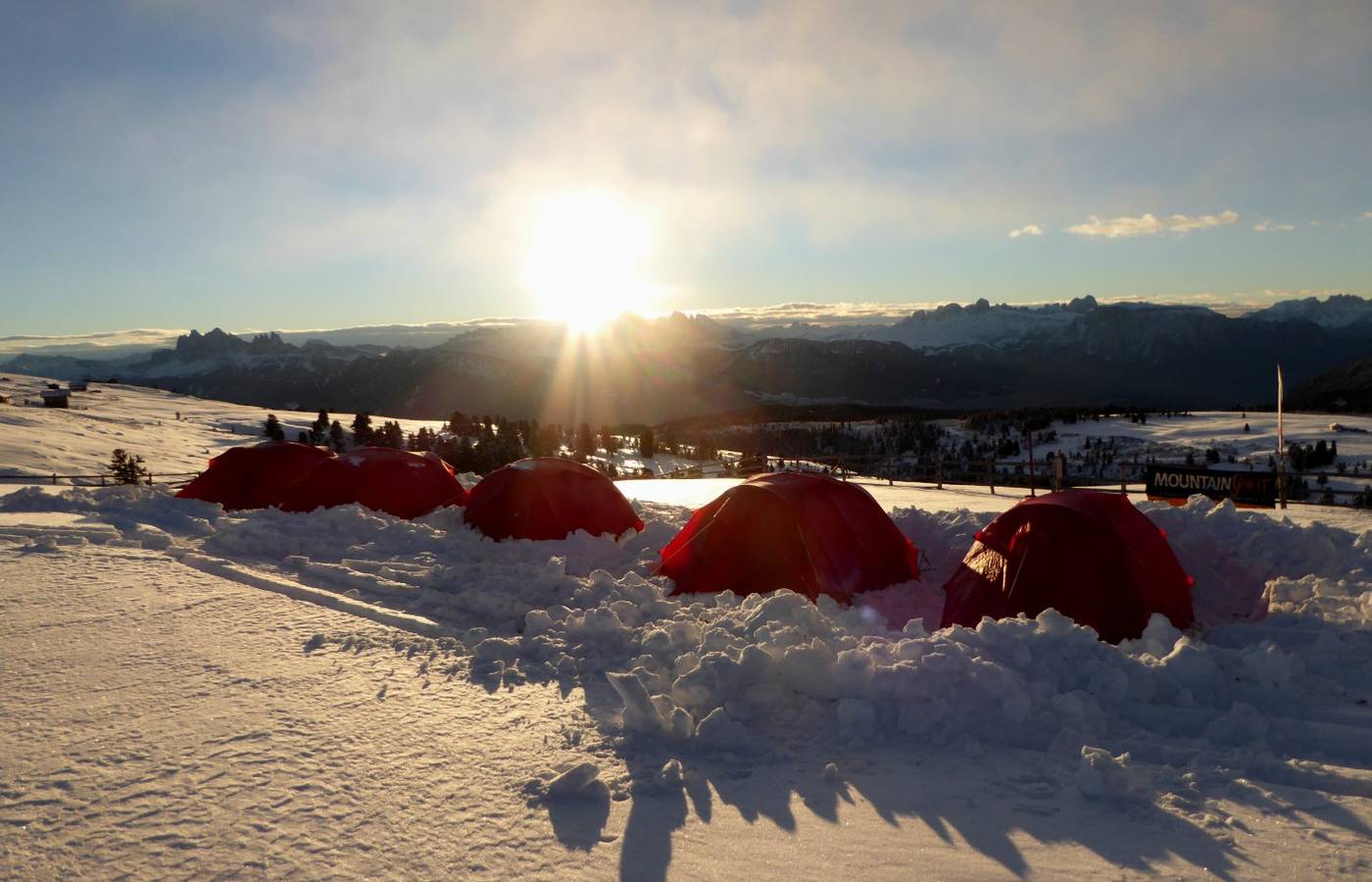 Bivouac Camp in South Tyrol